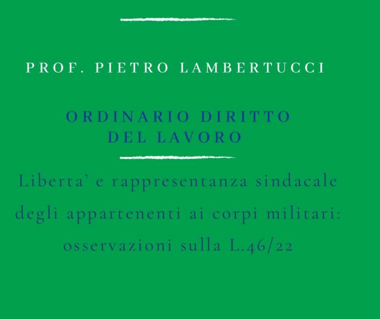 Prof Lambertucci Pietro