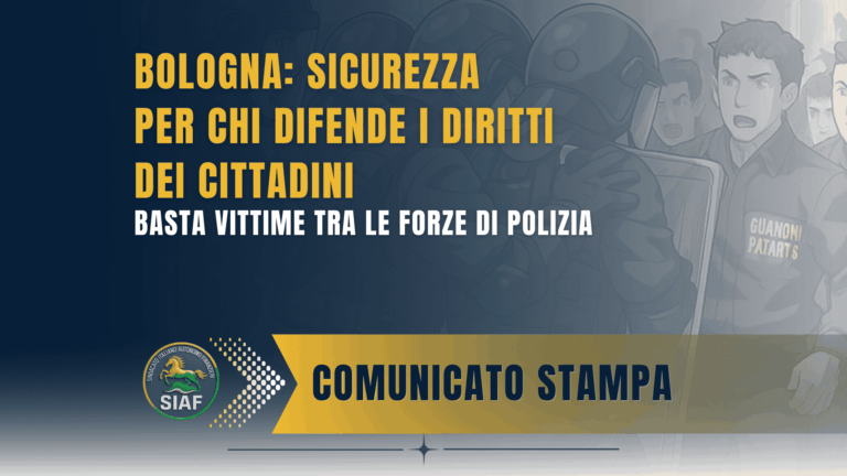Bologna sicurezza per FFOO