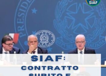 Sicurezza, Siaf: contratto subito e previdenza complementare. Ferma contrarietà dei sindacati a innalzamento età pensionabile.