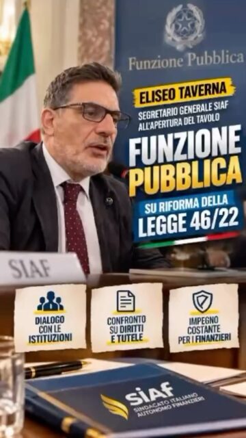 🤝 Relazioni sindacali: al centro, i diritti dei colleghi. Ieri, al primo tavolo di contrattazione, il SIAF ha avanzato proposte concrete per rafforzare il ruolo delle organizzazioni sindacali e rendere più efficace la tutela del personale. 📌 Servizio e mobilità, autonomia organizzativa e obbligo di risposta dell’Amministrazione alle segnalazioni territoriali: temi che incidono sulla vita professionale di ogni collega. Perché il sindacato non tutela interessi individuali, ma diritti, rappresentanza e dignità di tutti. 🎥 Il video integrale è disponibile al link.👇