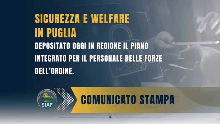 Sicurezza e Welfare in Puglia